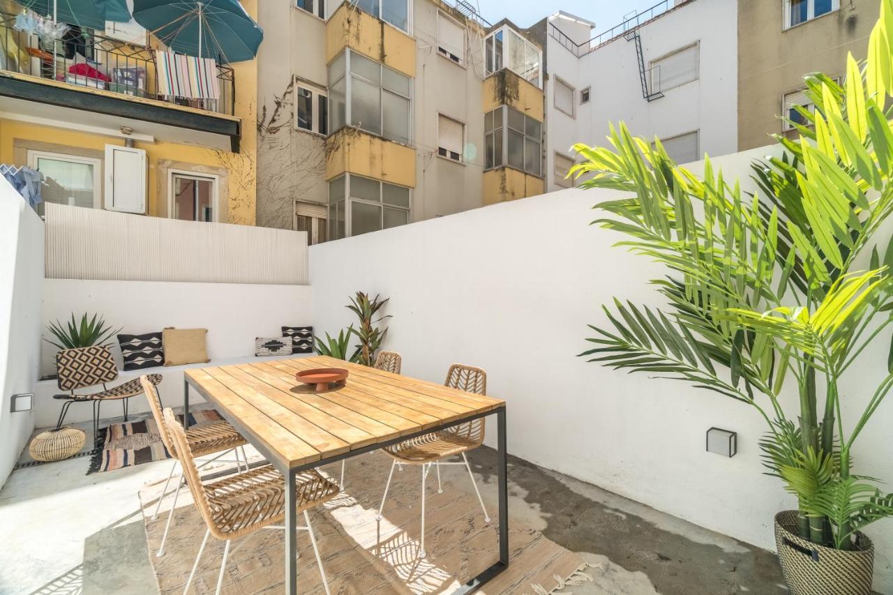 Casa Boma Lisboa - Elegant Apartment With Private Terrace - Ajuda II Екстериор снимка